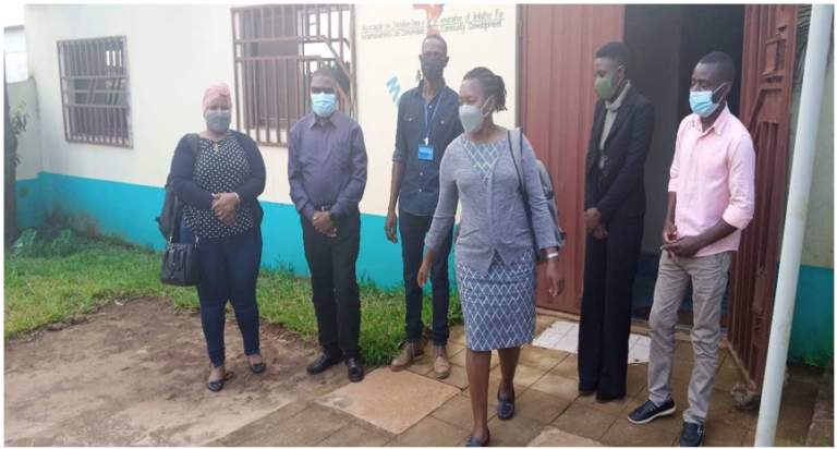 Visita da Equipe da PEPFAR aos Escritorios da AIPDC em Manica, 2022